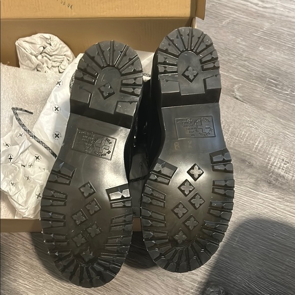 Dr. Martens Black Leather Boots - Picture 3 of 4